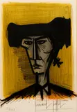 Bernard Buffet, Torero in Yellow, 1966, color, lithograph on paper