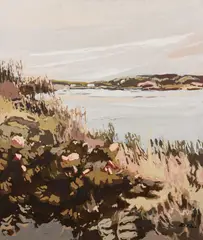 Robert Warren Dash, A Cool Clear Day, 1976, acrylic on canvas