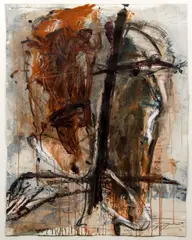 Robert Robinson, Who I Am, 1990, oil on paper
