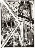 Emilio Vedova, Ruptura, 1976, etching and aquatint