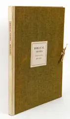 Ben-Zion, Biblical Themes, 18 etchings, 1951, each, pencil