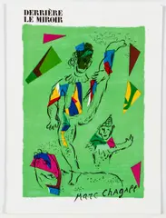 235, published October 1979, Maeght, softcover, folio (15 x 11 inches), complete with original double-page by Chagall, Marc, Derriere Le Miroir, lithograph, offered Nov 2021