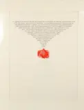 Leonard Baskin, Colophon from The Iliad, 1962, letterpress with