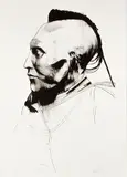 Leonard Baskin, White Horse, 1972, lithograph