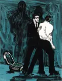 Richard Bosman, Title: Thou Shall Not Steal from The Suite The 10 Commandments, 1987, 2 color