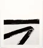 Ray Elman, Making a Point, 1979, serigraph with printed paper collage