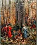 Robert B. Griffing, The Reunion, 1996, offset color, lithograph, Dimensions: