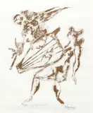 Chaim Gross, Off the Willows, 1970, original