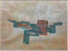 Max Hayslette, Untitled Abstract, undated, screenprint