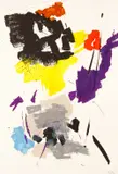 Jean Miotte, Magique Attraction, circa 1970, lithograph printed in colors