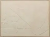 Omar Rayo, Erotic, circa 1970, blind-embossed Intaglio, 16.5 x 22.25 inches, pencil
