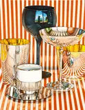 Jeanette Pasin Sloan, La Terrazza, (Szoke #23), 1987, lithograph printed in colors
