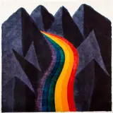 Carol Summers, Rainbow Glacier, 1970, color