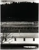 Clyde Hare, Houseboat and Sternwheeler, gelatin silver print