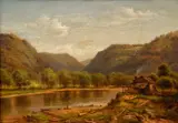 George Hetzel, Cabin at Highland Lake