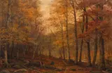 George Hetzel, Autumn on Slippery Rock Creek