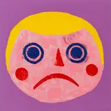 Donald Baechler, Coney Island 4, 1994, 9-colour, silkscreen with flocking