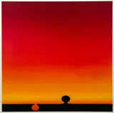 Herbert Bayer, Afterglow, 1975, screenprint on paper