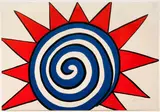 L'etoile by Alexander Calder, 1975, lithograph printed in colors, offered Oct 2021