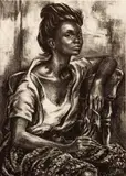 Marion Greenwood, Mississippi Girl, c.1950s-1960s
