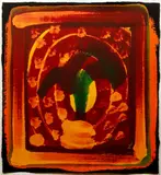 Howard Hodgkin, Still Life, 1980, serigraph printed in colors on Arches paper, 31-1/4 x 28.5 inches (79.4 x 71.1 cm), pencil