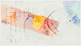 Tom Holland, Untitled Abstract, 1988, monoprint