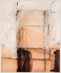 Untitled Abstract, 1980's by Gregory Kavalec, acrylic on canavs, offered Oct 2021
