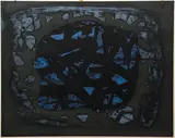 Russel Gould Twiggs, Untitled Abstract, serigraph-monotype