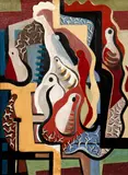 Vaclav Vytlacil, Abstract Cubist Still Life, c.1935-1936, (#90)