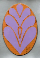 Jack Youngerman, Untitled, 1969-72, gouache and paper cut out and paper