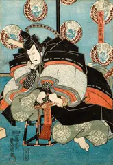 Utagawa Kunisada (Toyokuni III), (Japanese, 1786–1864), original color by Toyokuni III, woodcut, seemingly, offered Sep 2021