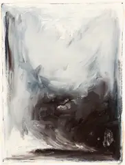 Sarah Amos, Untitled, Monotype, 1995, monotype or painting on paper