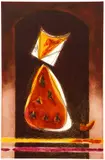 Ronaldo de Juan, Untitled Abstract, original, etching and lithograph printed in colors, pencil