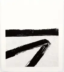 Making a Point by Ray Elman, 1979, serigraph with printed paper collage, offered Sep 2021