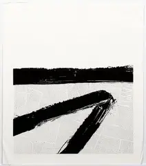 Making a Point by Ray Elman, 1979, serigraph with printed paper collage, offered Sep 2021