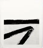 Ray Elman, Making a Point, 1979, serigraph with printed paper collage