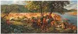 Robert Griffing, Fort Pitt Under Siege, photomechanical