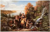 Robert B. Griffing, Tecumseh Guardian of The Ohio, lithograph printed in colors on Paper