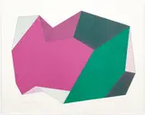 Jean-Marie Haessle, Breakout, 1980, original, serigraph printed in color, pencil