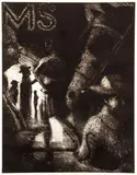Bill Jacklin, The Fairground, undated, etching on wove paper