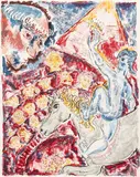 Bob La Bobgah, Circus, serigraph printed in colors