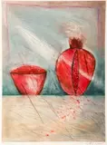 Norman Laliberté, Untitled (Pomegranate), undated, intaglio and, aquatint