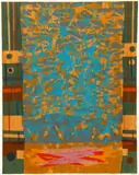 George Nama, Untitled, Serigraph No. 3, 1963, serigraph on paper