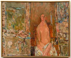Elise by Reginald Pollack, 1954, oil on canvas, offered Sep 2021