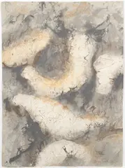 Baruj Salinas, (Cuban, b. 1935), Untitled Abstract, 20th Century, original, lithograph printed in color on textured paper, pencil