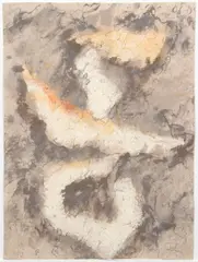 Baruj Salinas, (Cuban, b. 1938), Untitled Abstract, c. 1970s, lithograph printed in color on textured paper, pencil