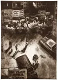 Sarah Sears, Halloween Parade, 1987, etching and aquatint on laid paper