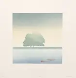 Jean Solombre, La Vie à Deux, 1984, color, aquatint etching, pencil