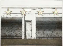 James Torlakson, Arcade II, undated, aquatint etching on paper