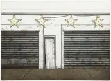 James Torlakson, Arcade II, undated, aquatint etching on paper